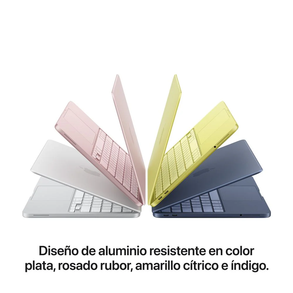 MacBook Neo de 13 pulgadas: Chip A18 Pro de Apple con CPU de 6 núcleos y GPU de 5 núcleos, Magic Keyboard con Touch ID, 512 GB SSD - Plata - Image 3
