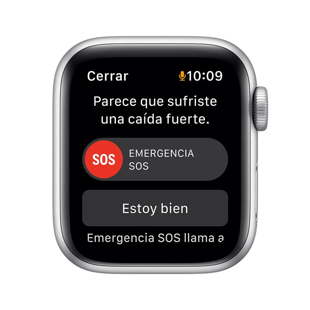 Apple Watch SE (GPS) - Caja de aluminio en plata de 40 mm - Correa deportiva en color abismo - Talla única - Image 5