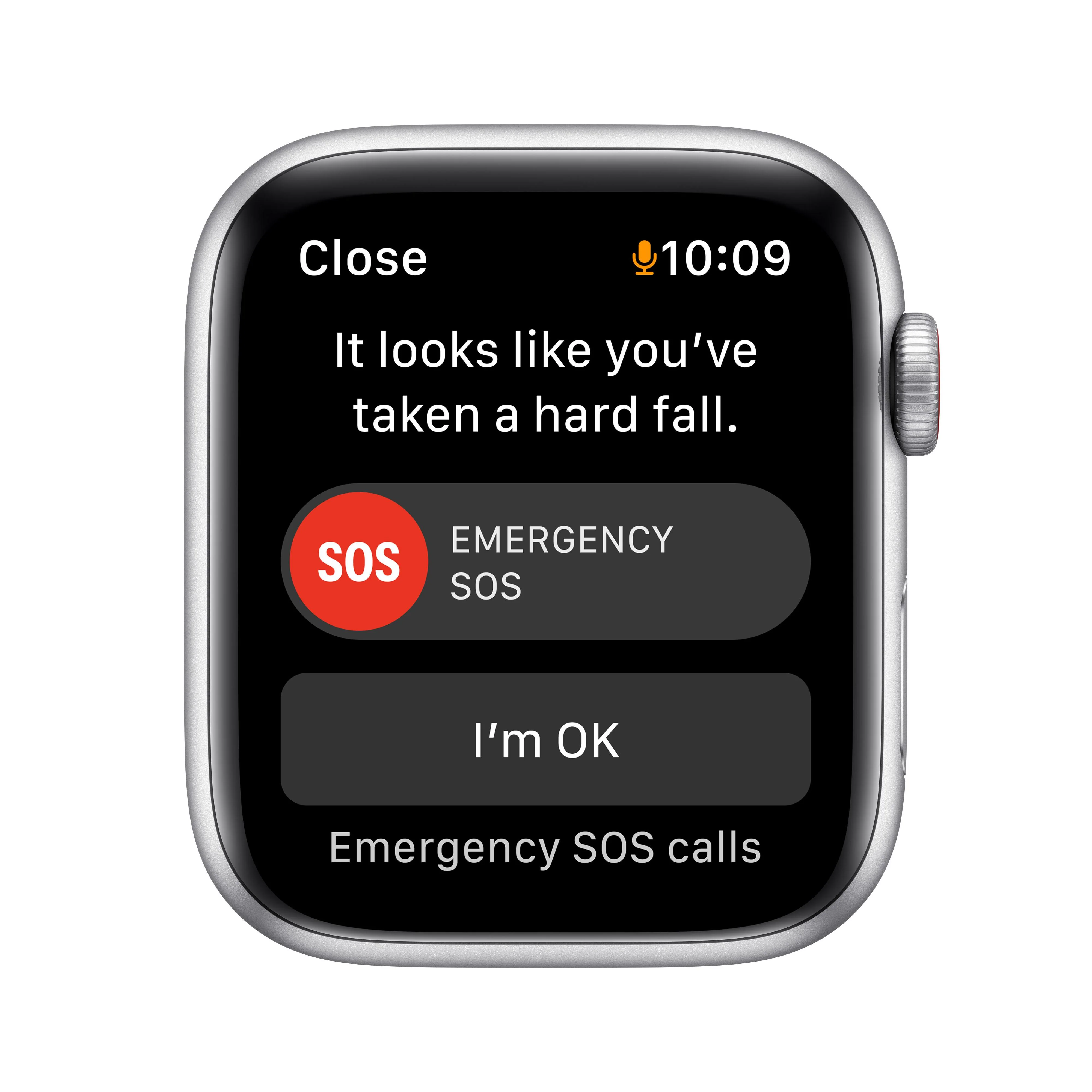 Apple Watch SE (GPS + Cellular) - Caja de aluminio en plata de 44 mm - Correa deportiva en color abismo - Talla única - Image 5