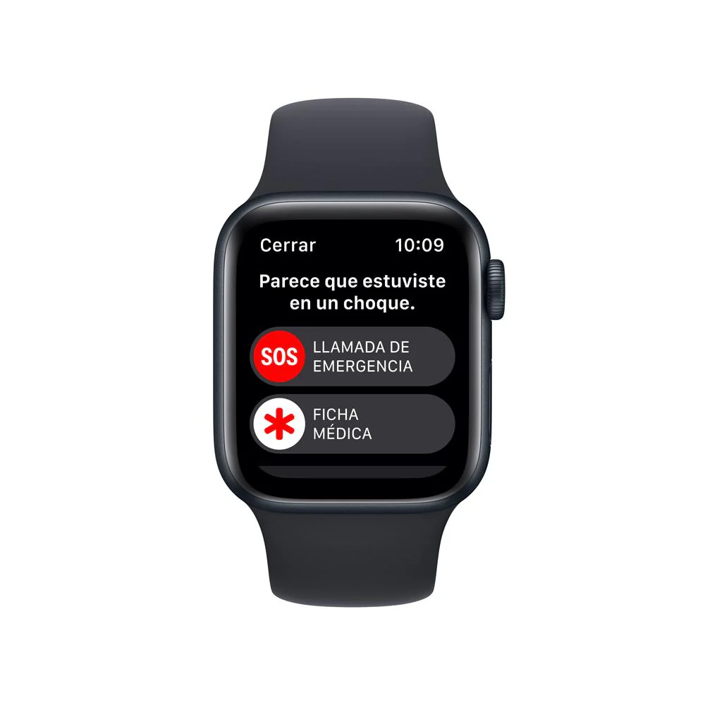 Apple Watch SE (GPS + Cellular) - Caja de aluminio en color medianoche de 40 mm - Correa deportiva en color medianoche - Talla única - Image 6
