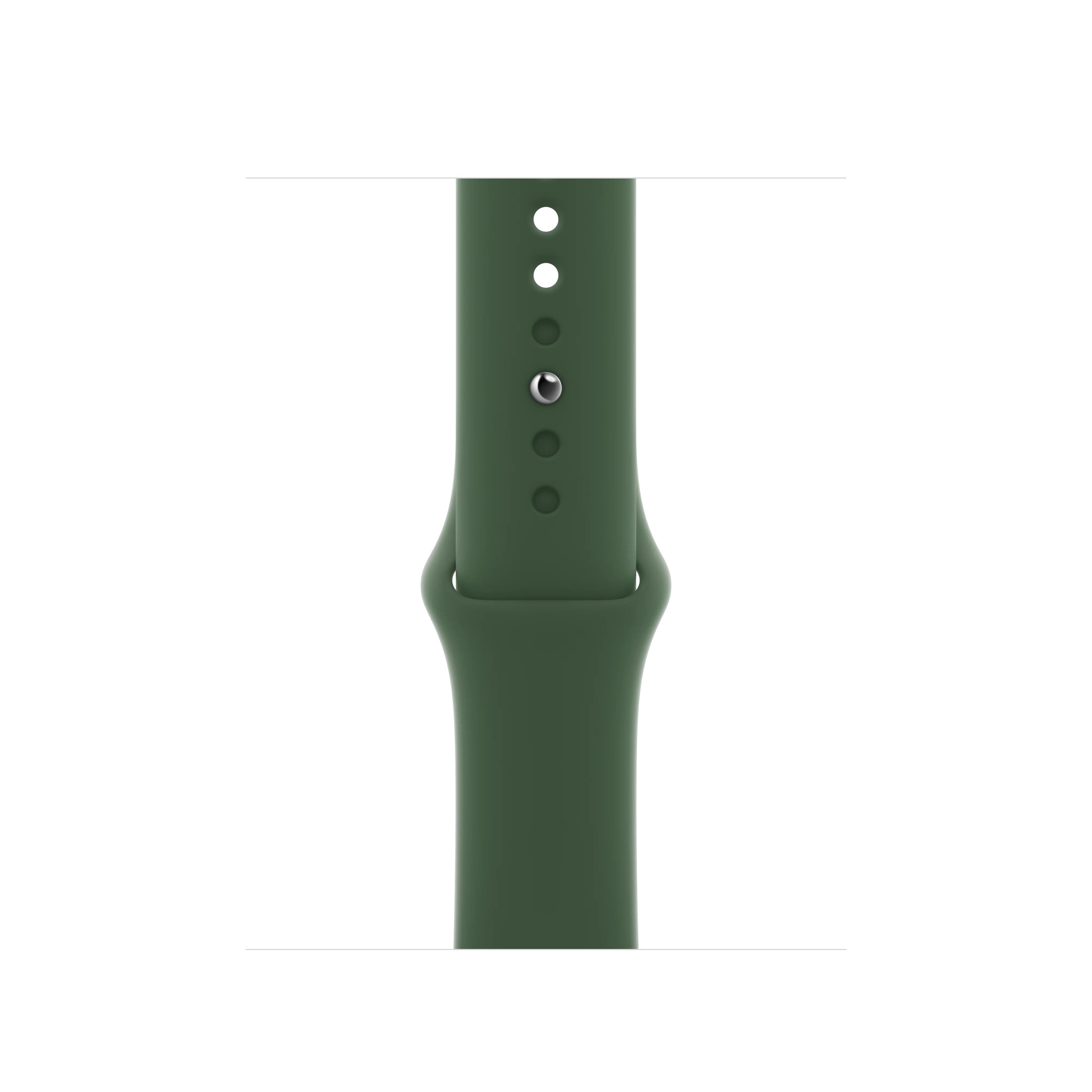 Correa deportiva verde trébol (41 mm) - Talla única