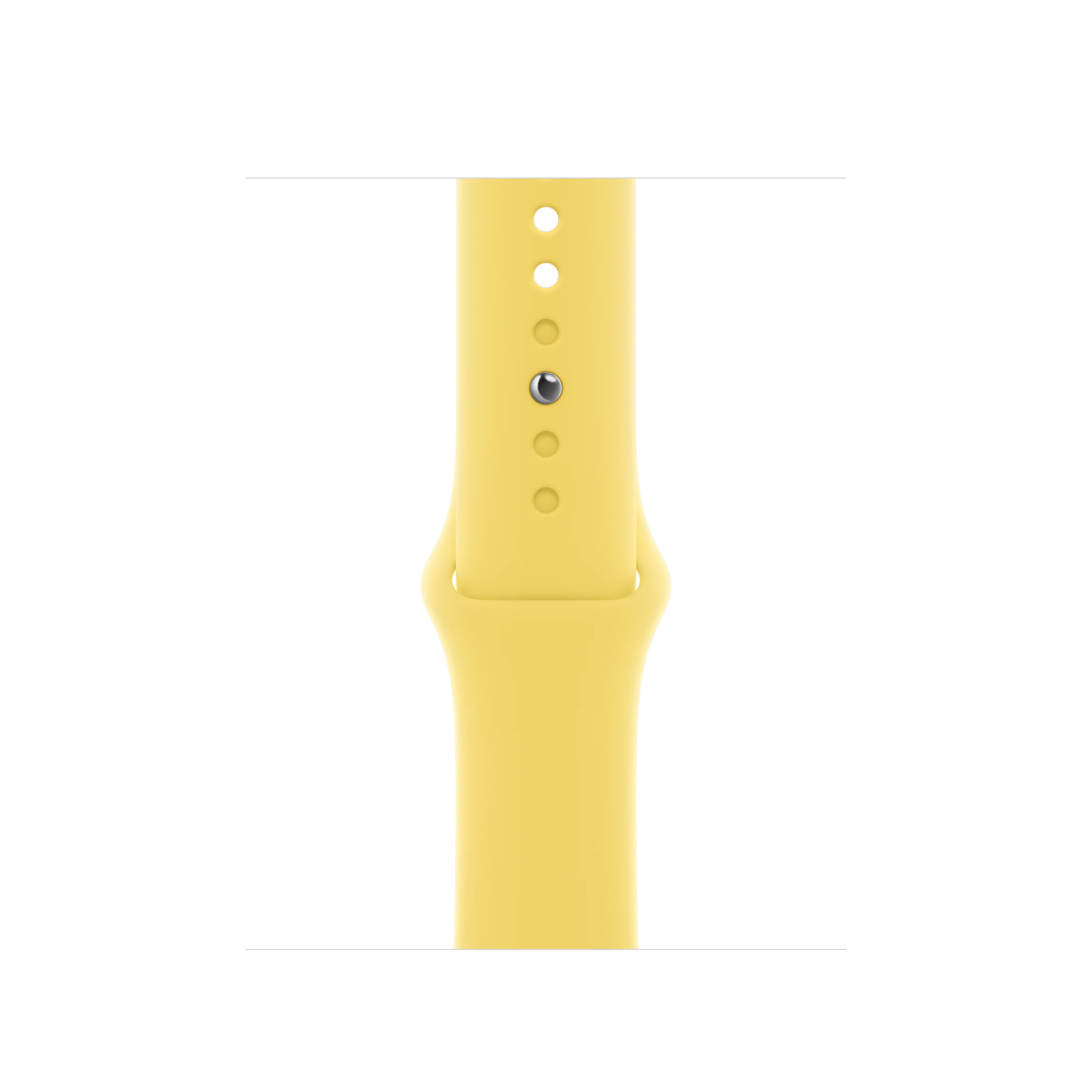 Correa deportiva en color ralladura de limón (41 mm) - Talla única