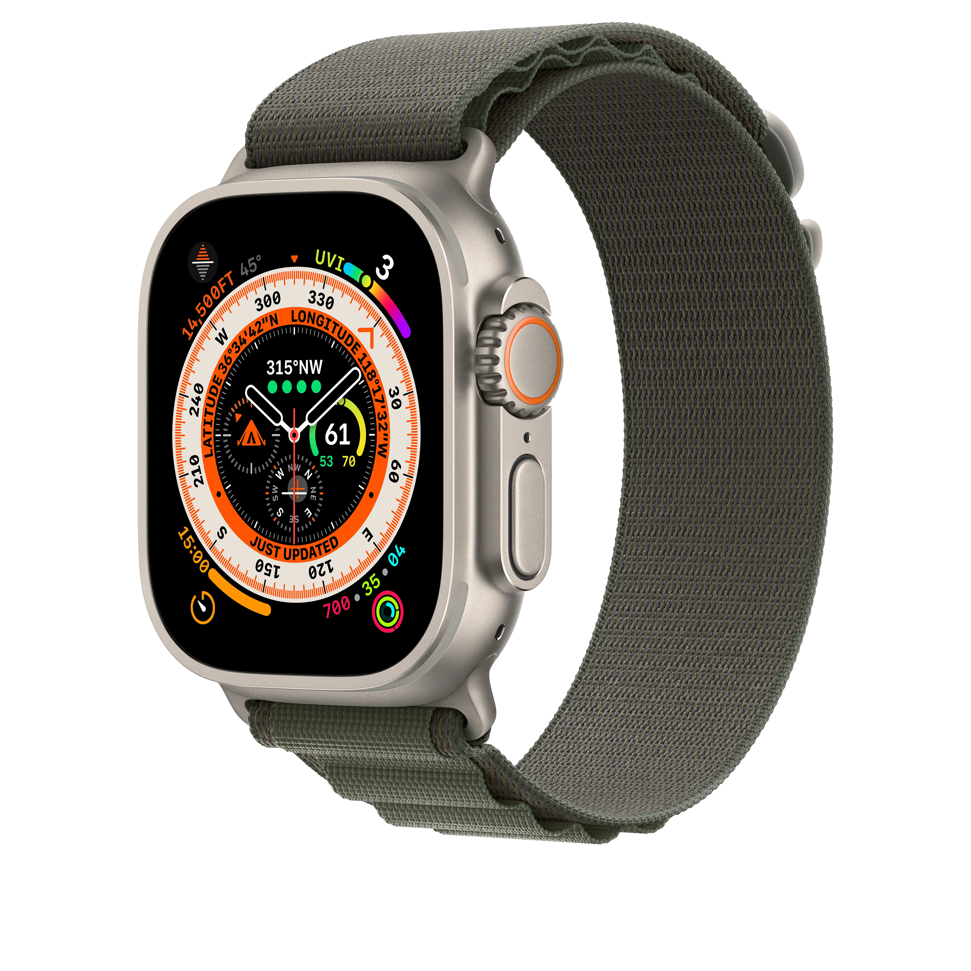 Correa Loop Alpine verde (49 mm) - Talla S - Image 2