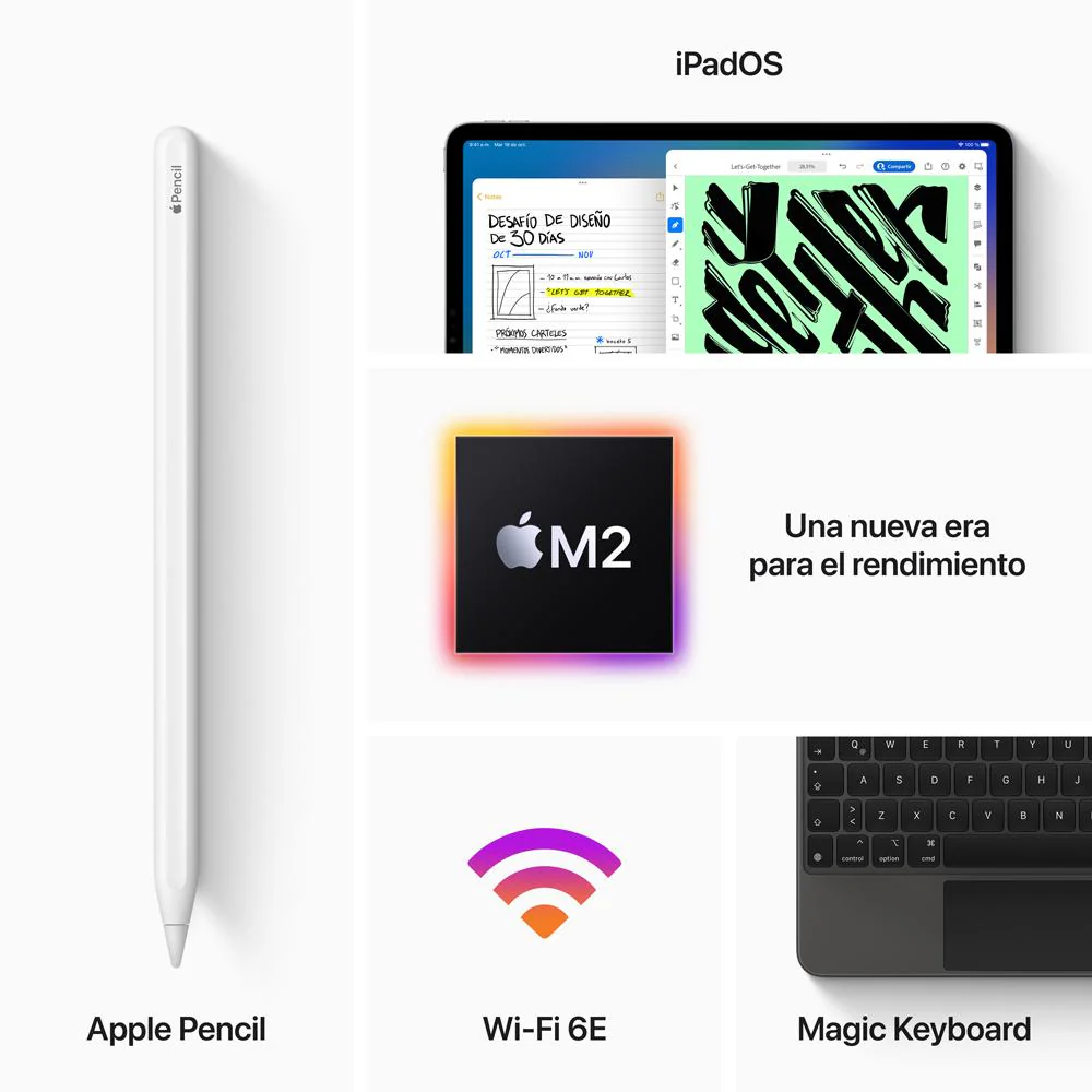 2022 iPad Pro de 11 pulgadas Wi-Fi 128 GB - Gris espacial (4.ª generación) - Image 7