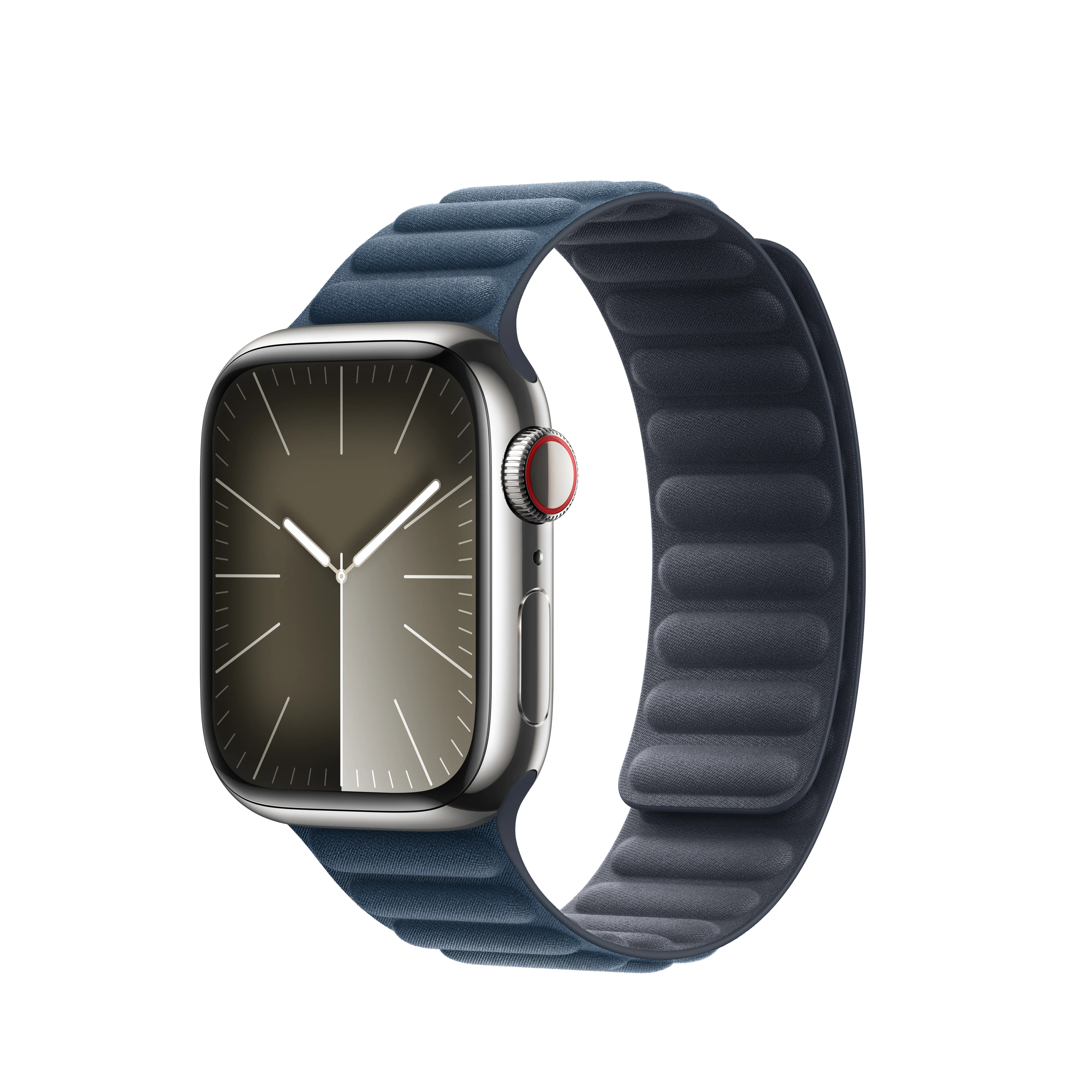 Correa de eslabones magnéticos azul pacífico para caja de 41 mm - S/M - Image 2