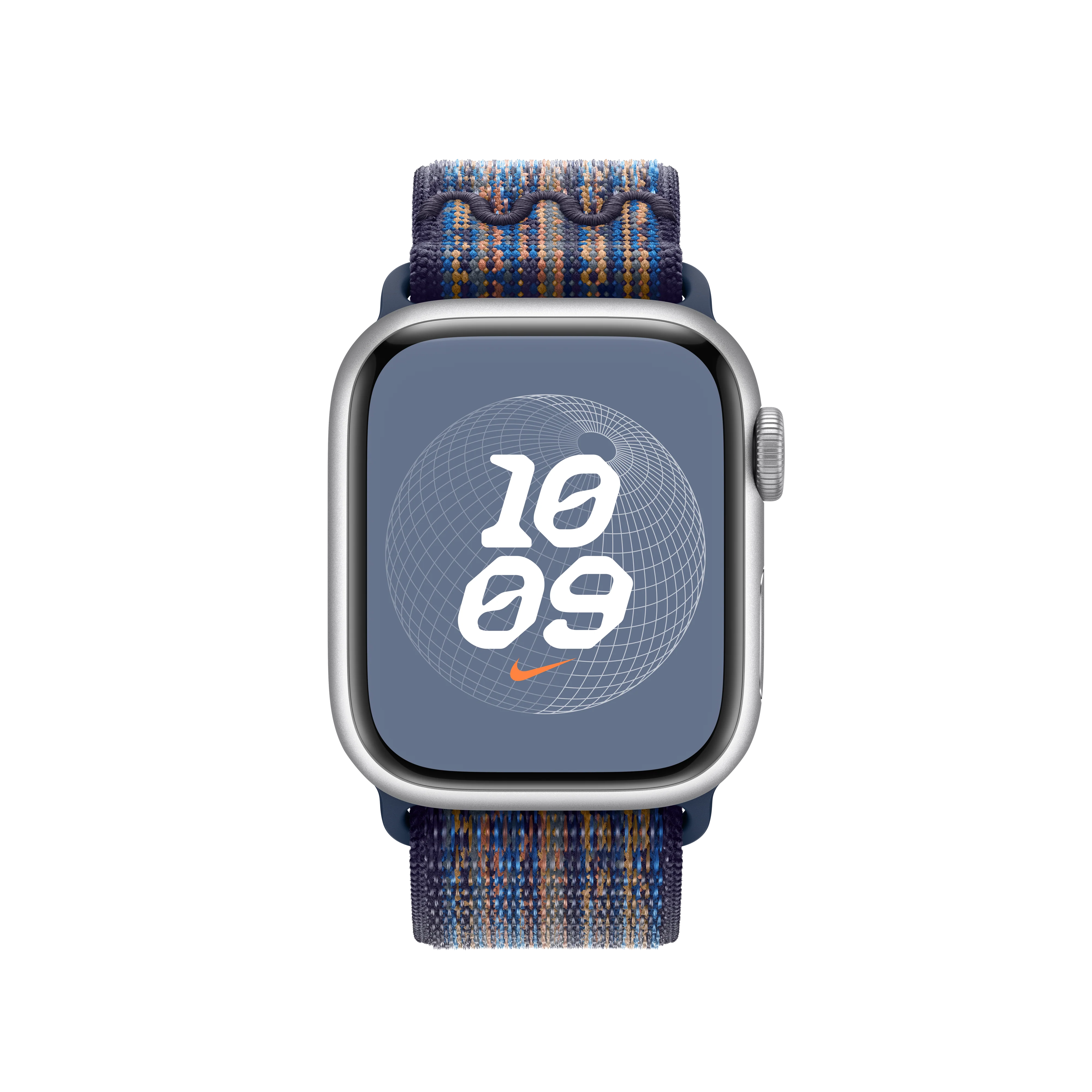 Correa loop deportiva Nike color Game Royal/naranja para caja de 41 mm - Image 3