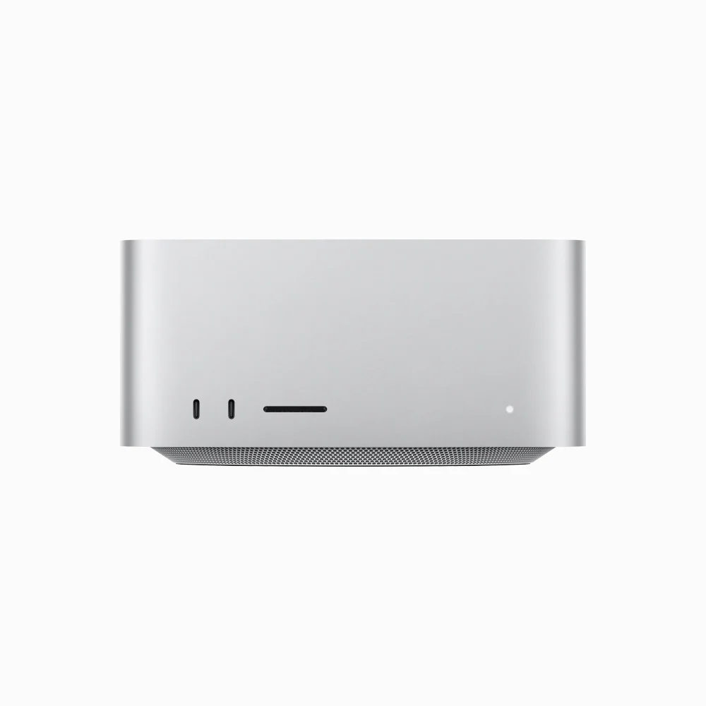 Mac Studio: Chip M2 Ultra de Apple con CPU de 24 núcleos, GPU de 60 núcleos y Neural Engine de 32 núcleos, 1 TB SSD