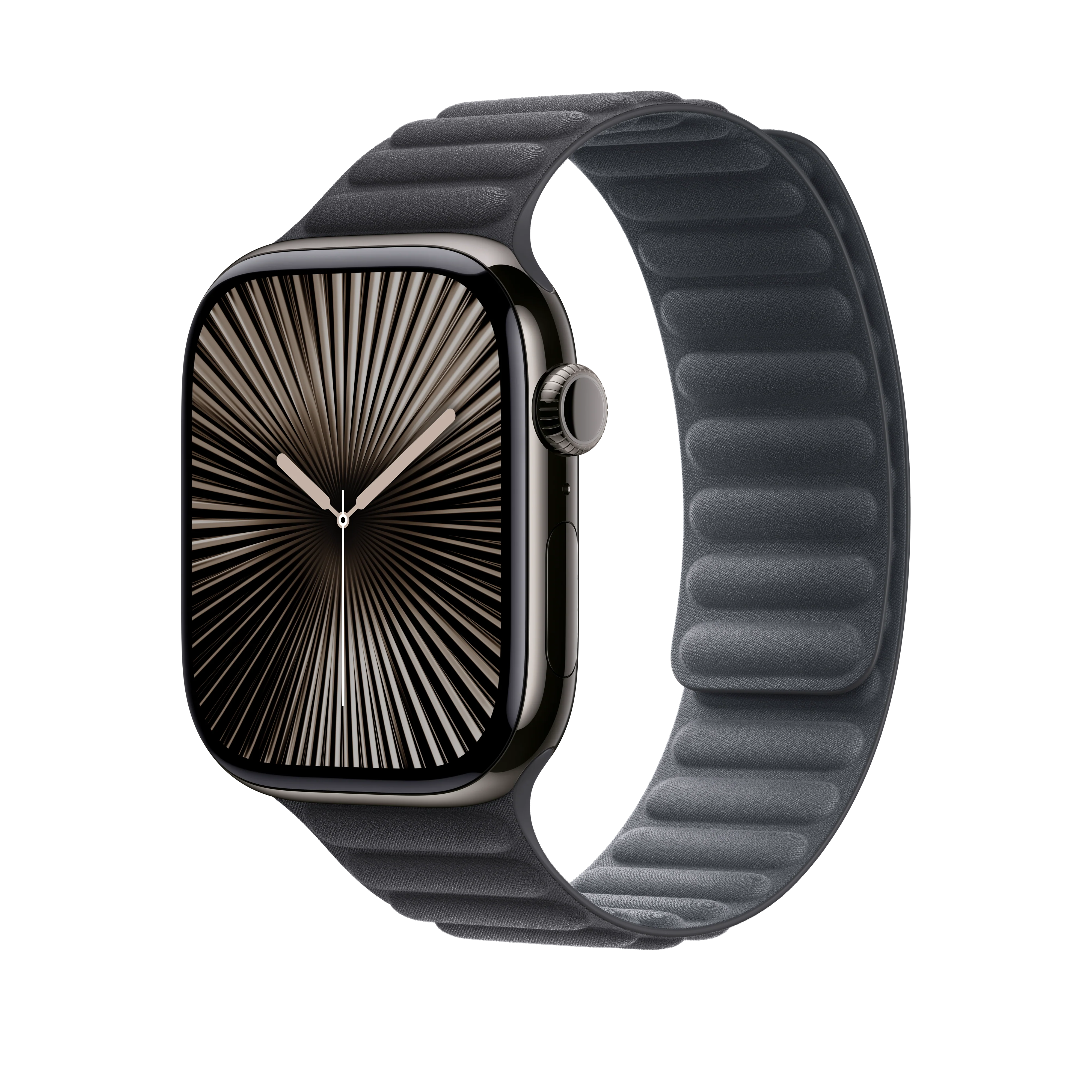 Correa de eslabones magnéticos negra para caja de 46 mm - S/M - Image 2