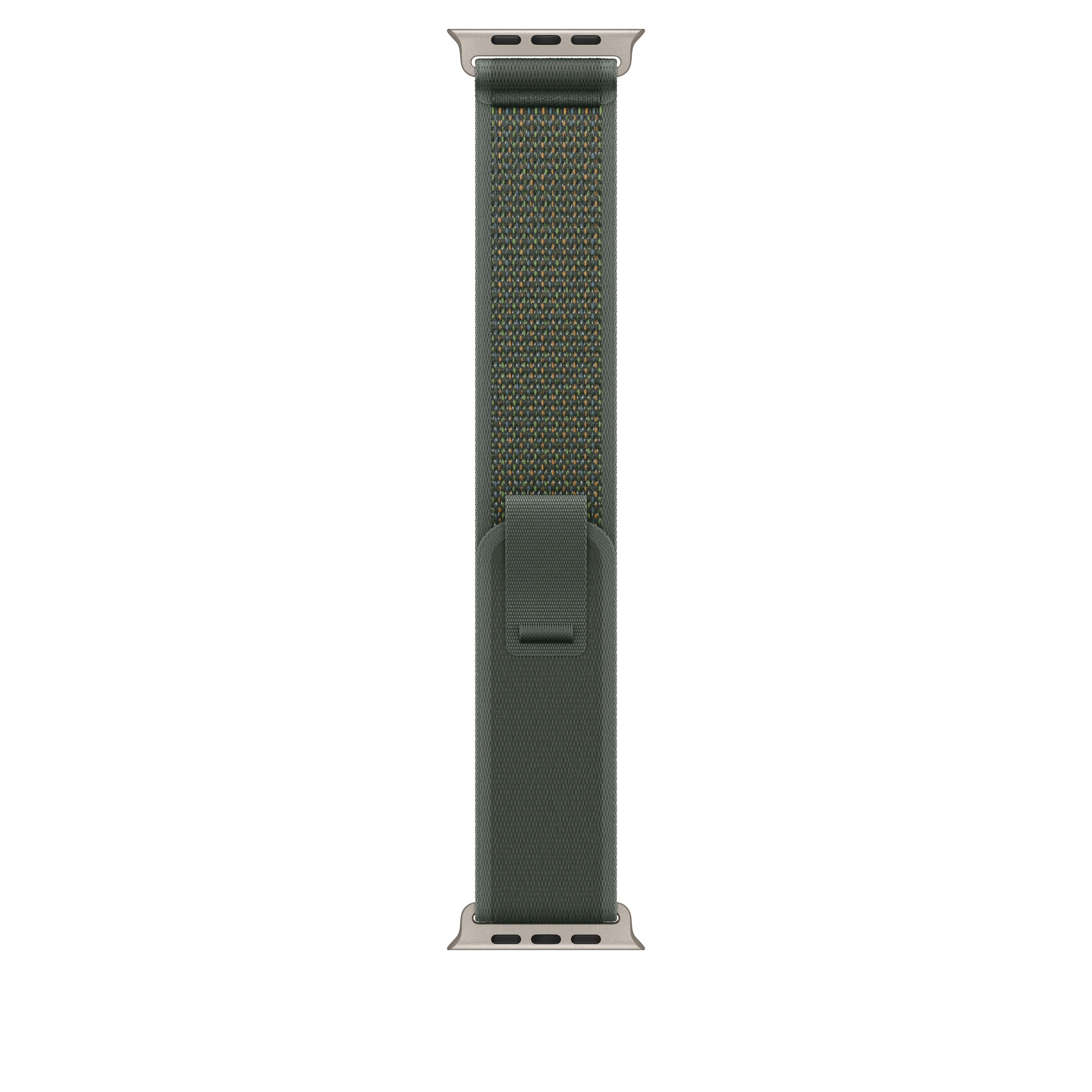 Correa Trail verde para caja de 49 mm - S/M - Acabado de titanio natural