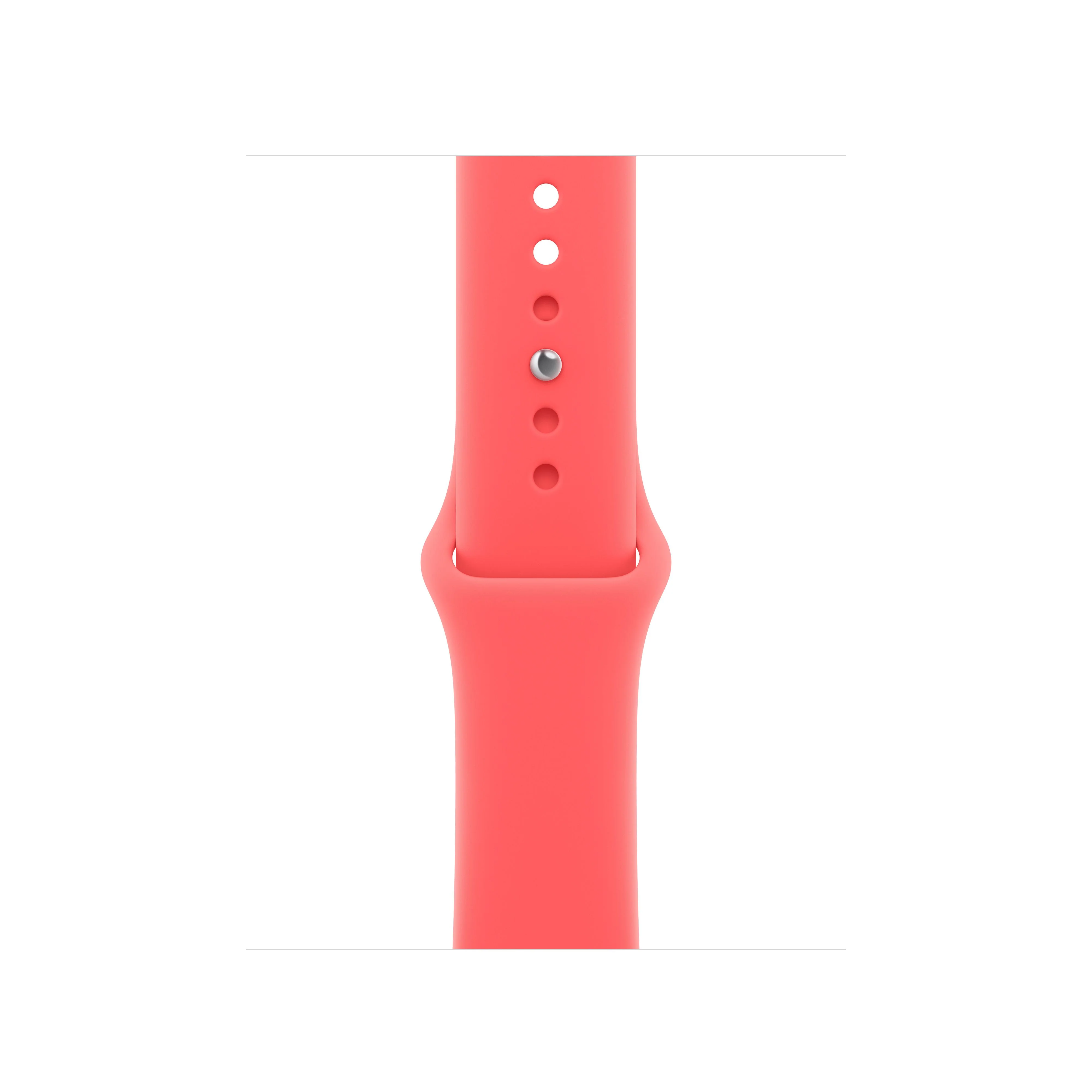 Correa deportiva color guayaba brillante para caja de 42 mm – S/M