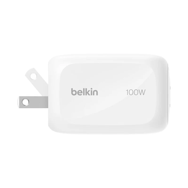 ADAPTADOR BELKIN DE PARED 100W 3 PUERTOS USB-C USB-A WHITE - Image 2