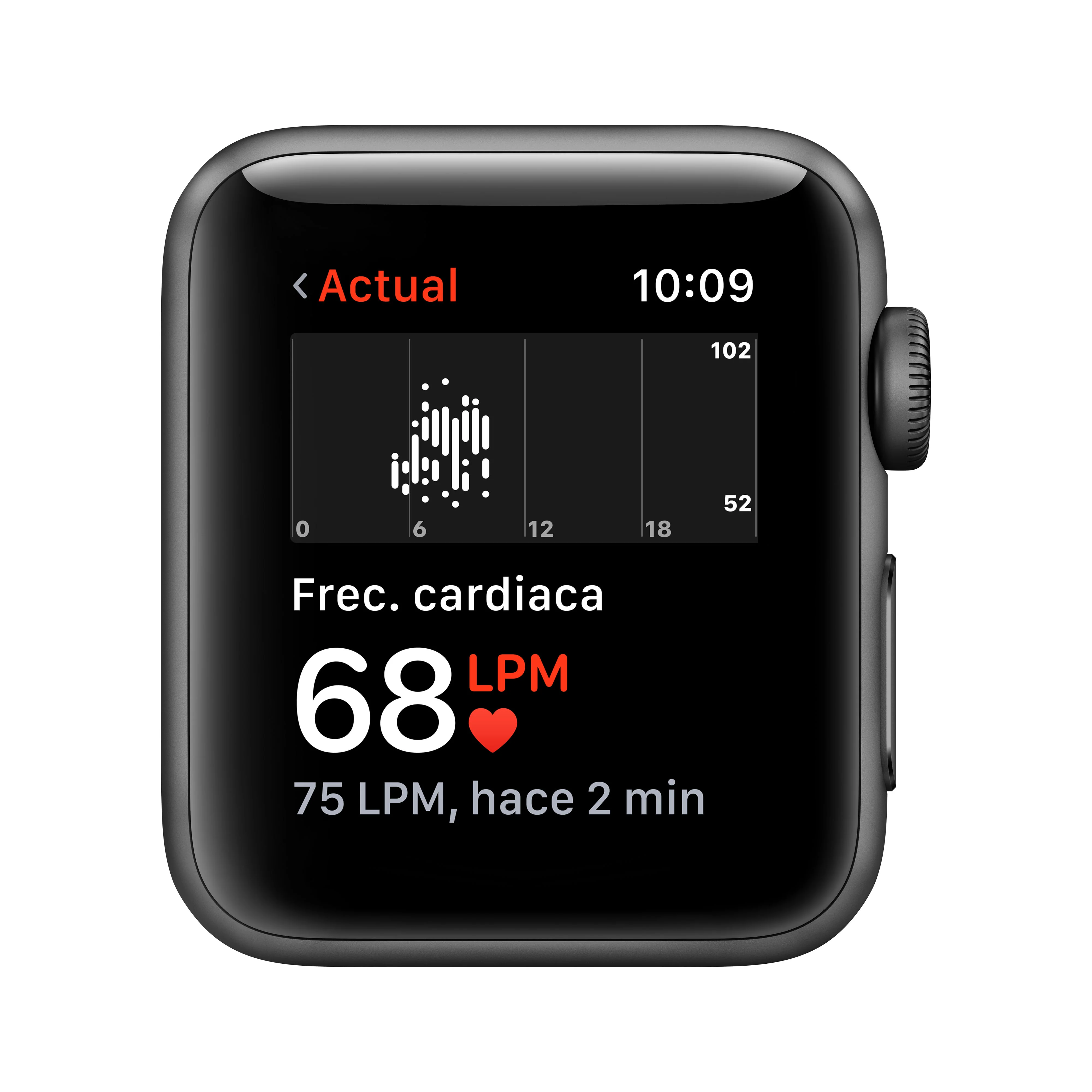 APPLE WATCH S3 38 SG AL BLK SP GPS-CLA - Image 3