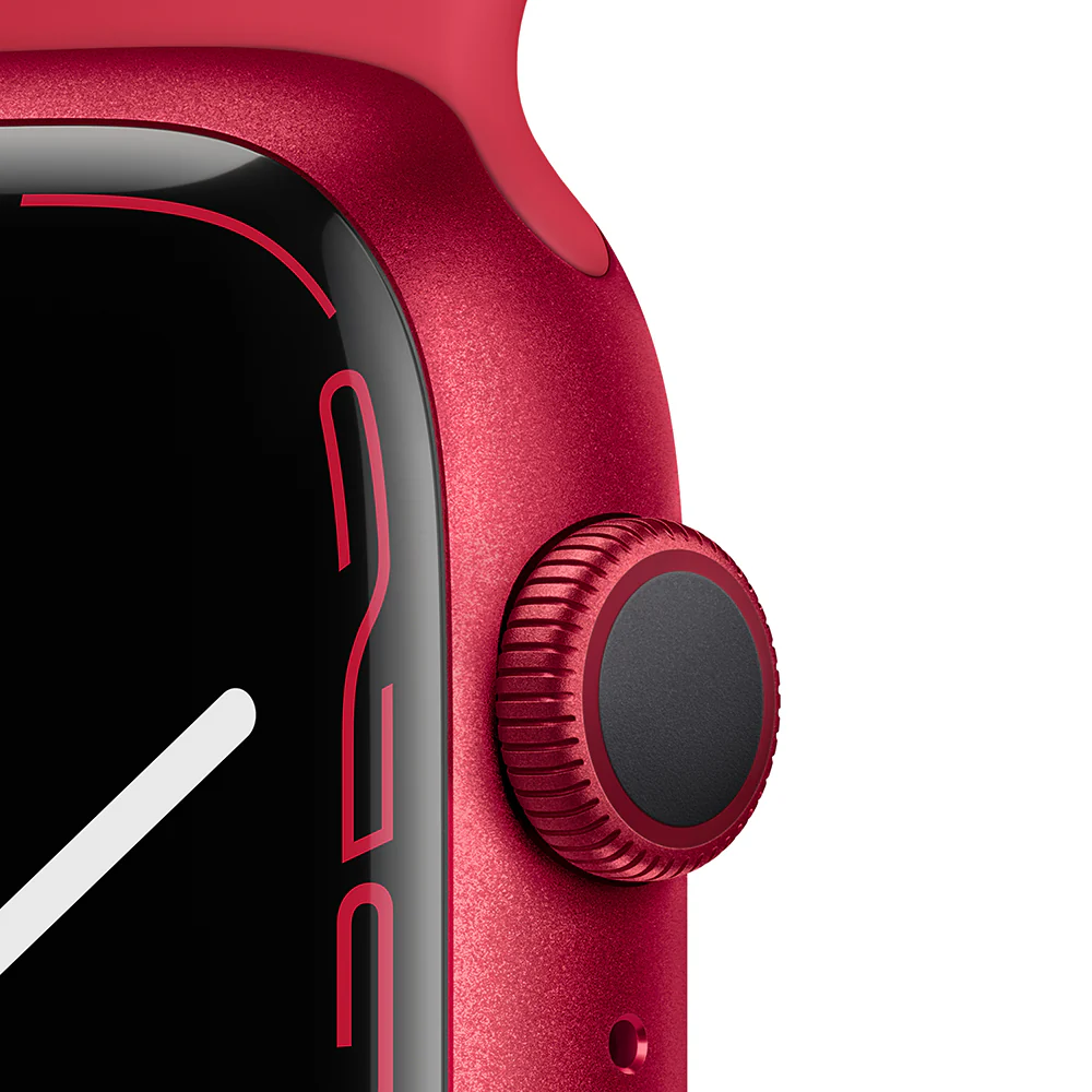 Apple Watch Series 7 (GPS) - Caja de aluminio (PRODUCT)RED de 45 mm - Correa deportiva (PRODUCT)RED - Talla única - Image 3