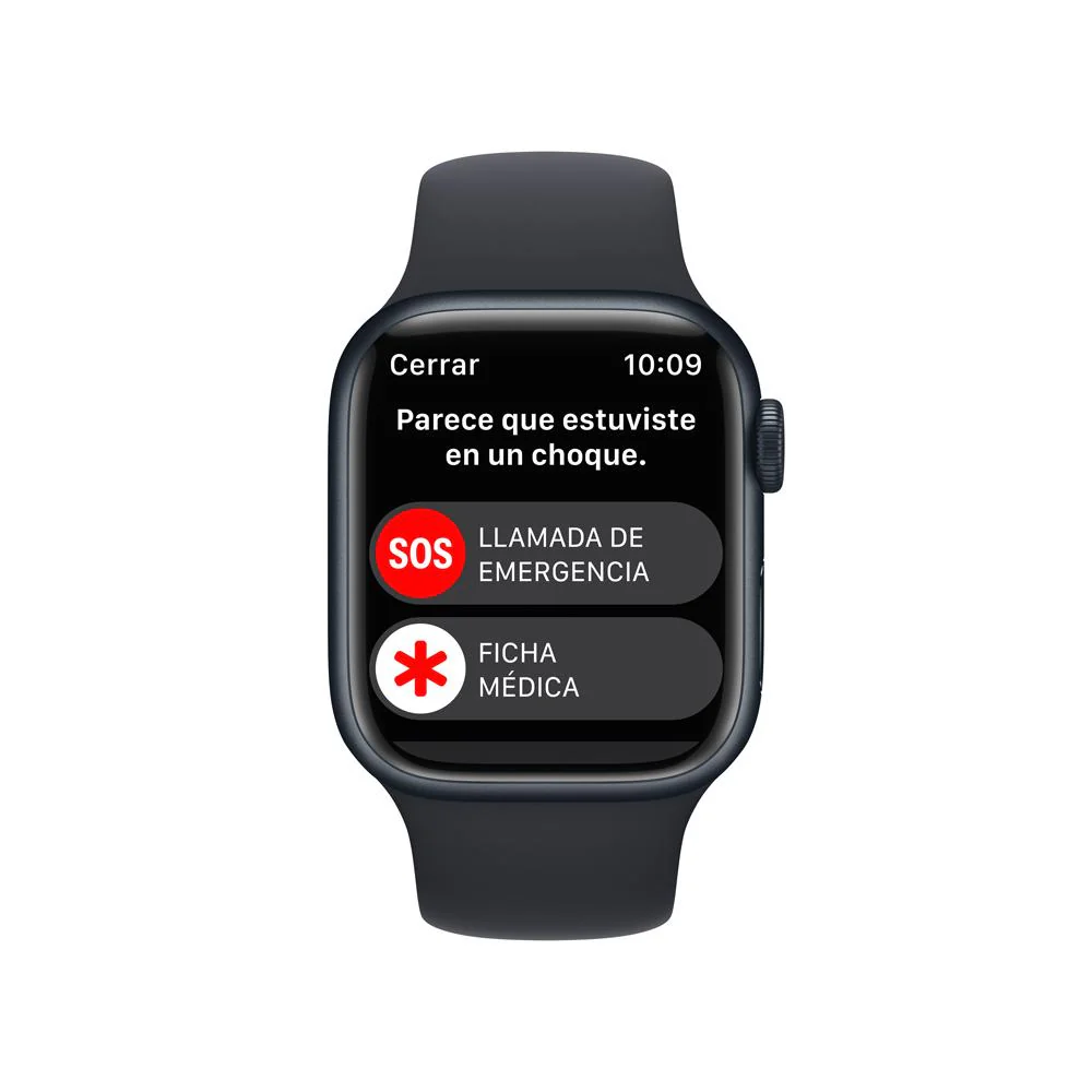 Apple Watch Series 8 (GPS + Cellular) - Caja de aluminio en color medianoche de 41 mm - Correa deportiva en color medianoche - Talla única - Image 6
