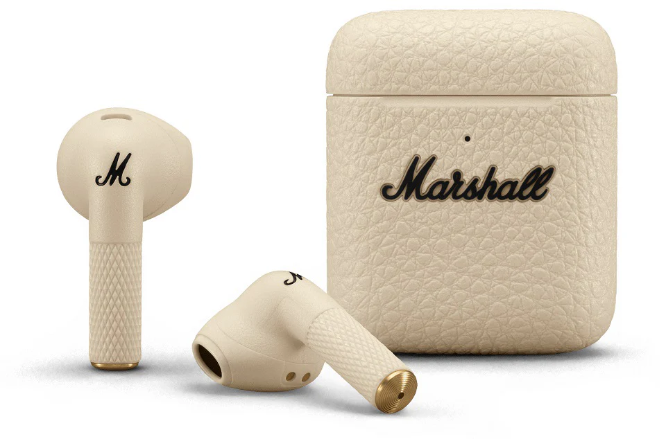 Audífonos internos inalámbricos Marshall True  Minor III - Crema - Image 4