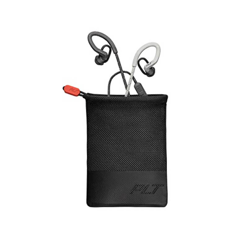 Audífonos Plantronics Backbeat Fit 350 In Ear BT - Gris/Blanco - Image 2
