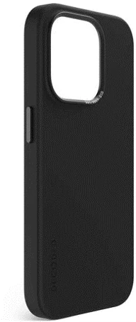 Case de silicona antimicrobiana DECODED para iPhone 15 Pro -  Negro - Image 5
