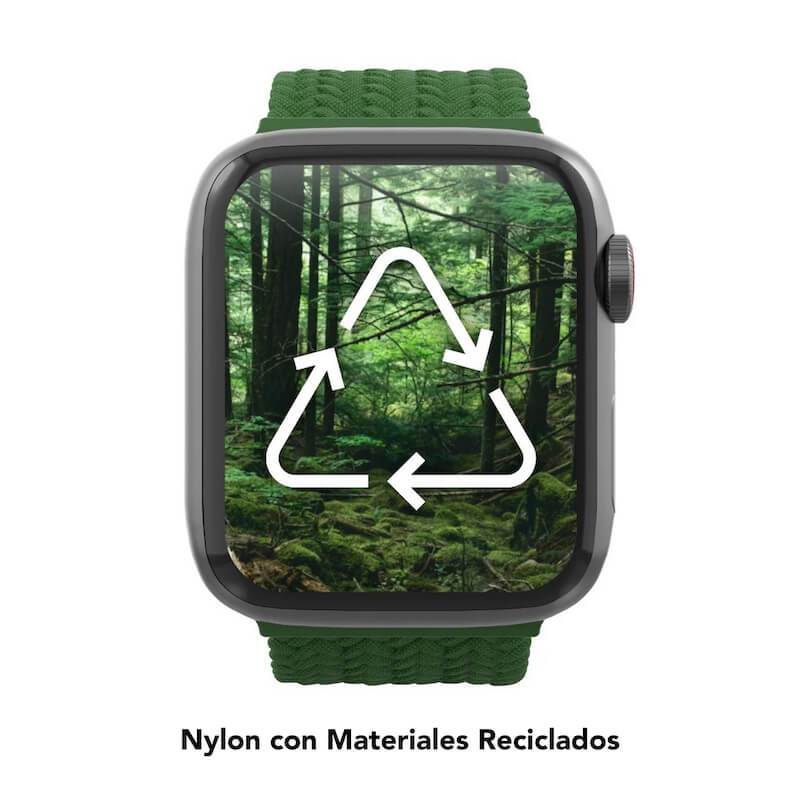BANDA GEAR4 PARA APPLE WATCH DE 41/40/38MM L - VERDE BOSQUE - Image 5