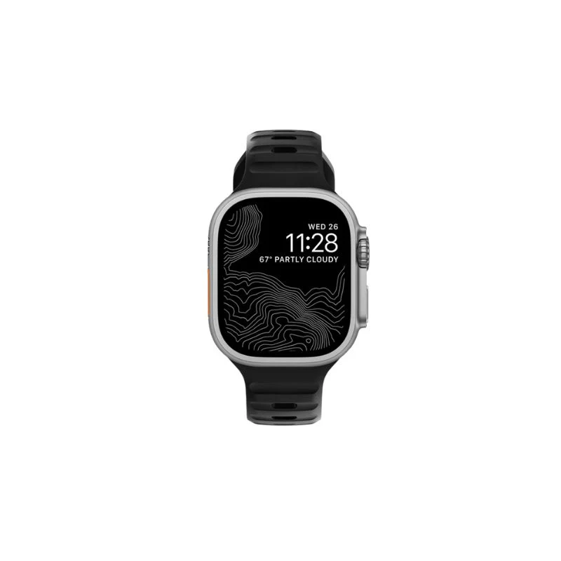 Banda Deportiva NOMAD Para Apple Watch de 45/44/42MM- Negro - Image 2