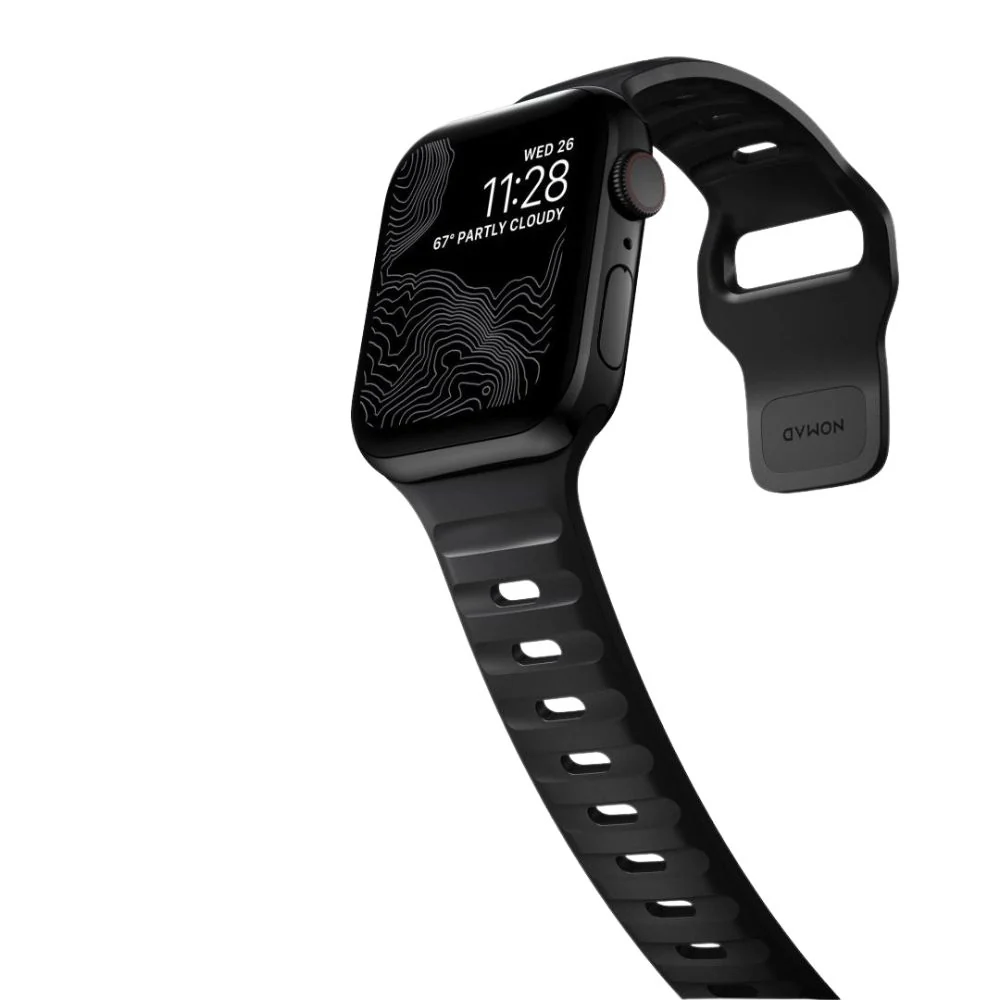 Banda Deportiva NOMAD Para Apple Watch de 45/44/42MM- Negro - Image 4