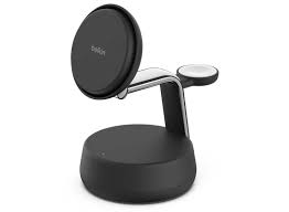 BASE DE CARGA BELKIN 3 EN 1 CHILLBOOST DOCK 25W QI2 CHARCOAL - Image 3