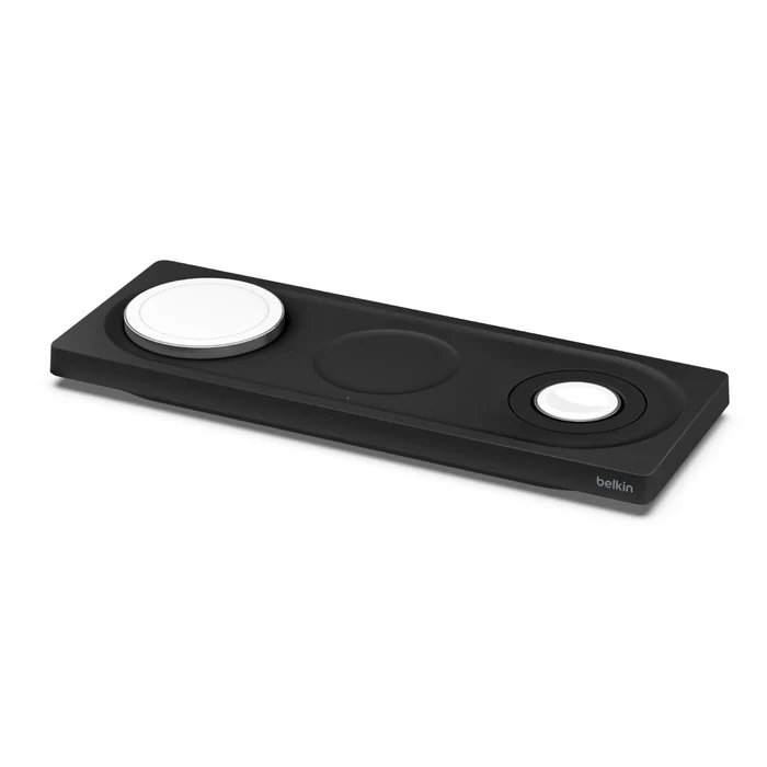 Base de Carga Pad Inalámbrica 3 en 1 MagSafe Pro - Carga Rápida Apple Watch 7/8/Ultra- Negro - Image 3