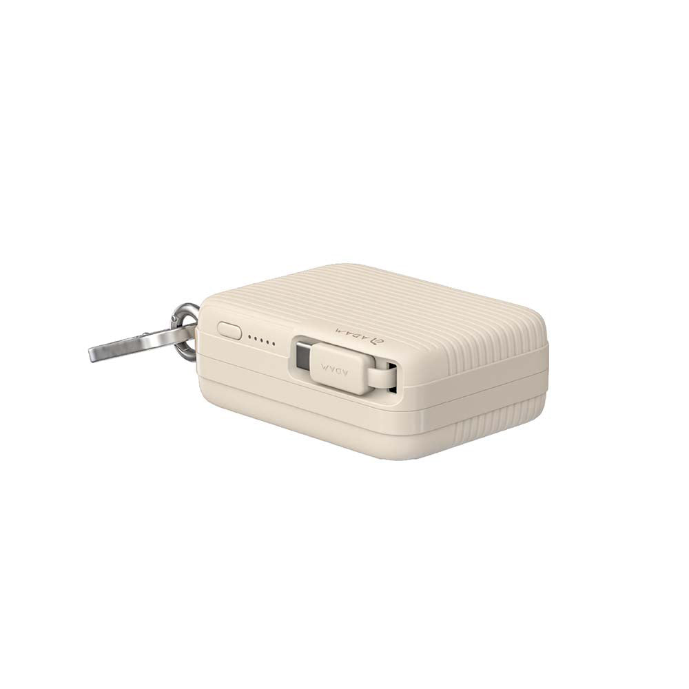 BATERIA ADAM ELEMENTS VIONTA T1 CON CABLE USB-C 10000MAH BEIGE - Image 2