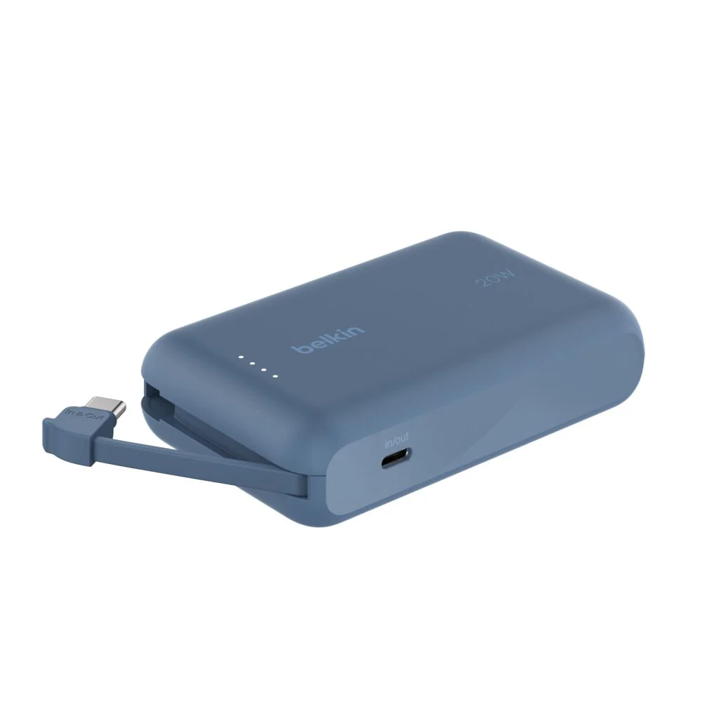 BATERIA BELKIN 20W BOOSTCHARGE 10000 MAH CABLE USB-C BLUE - Image 2