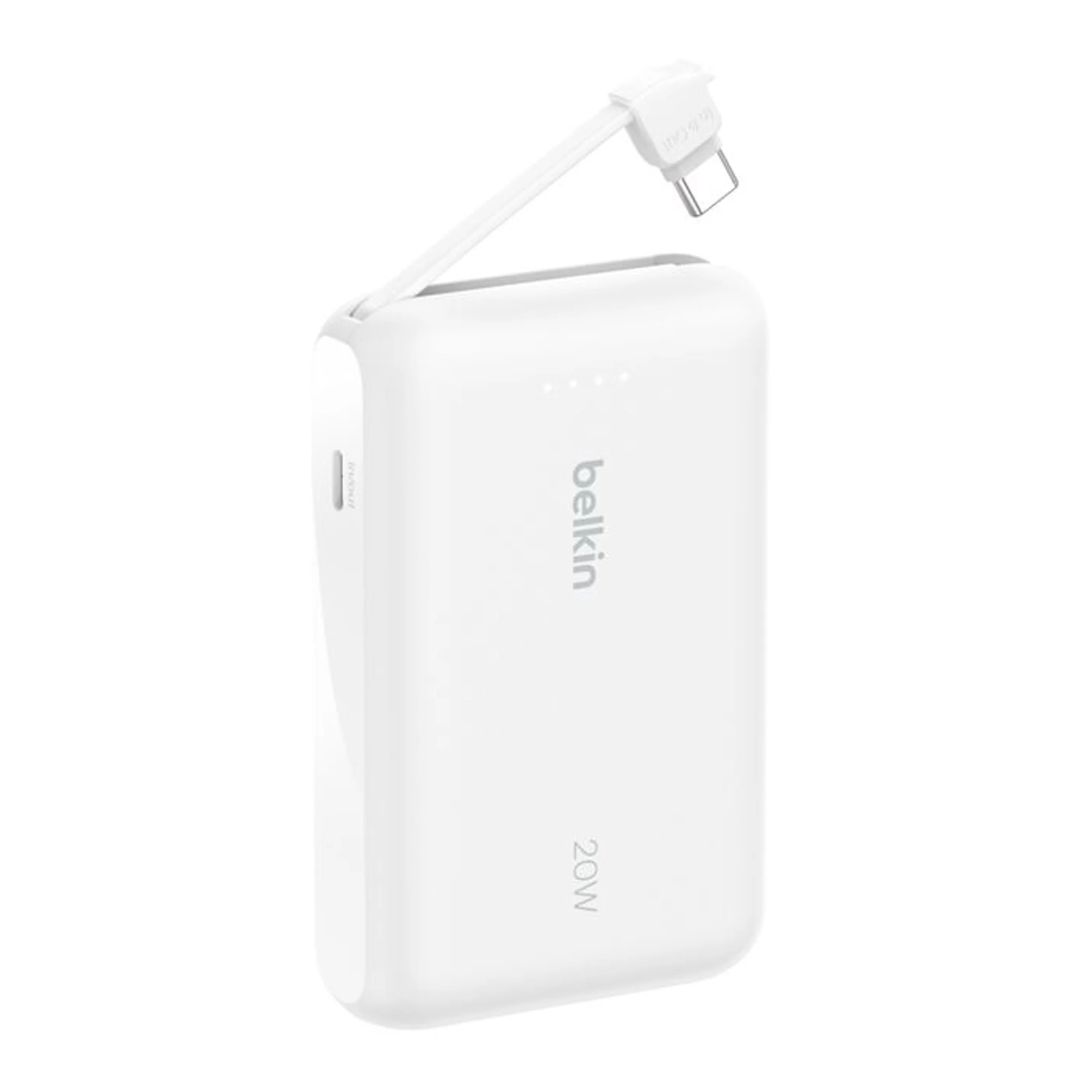 BATERIA BELKIN 20W BOOSTCHARGE 10000 mAh CABLE USB-C WHITE - Image 6