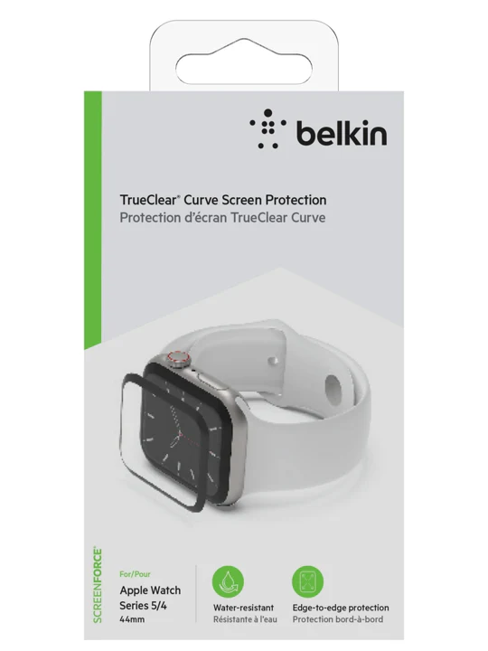 Protector De Pantalla Belkin Para Apple watch Serie SE 4 - 5 - 6 / 44mm - Negro - Image 4