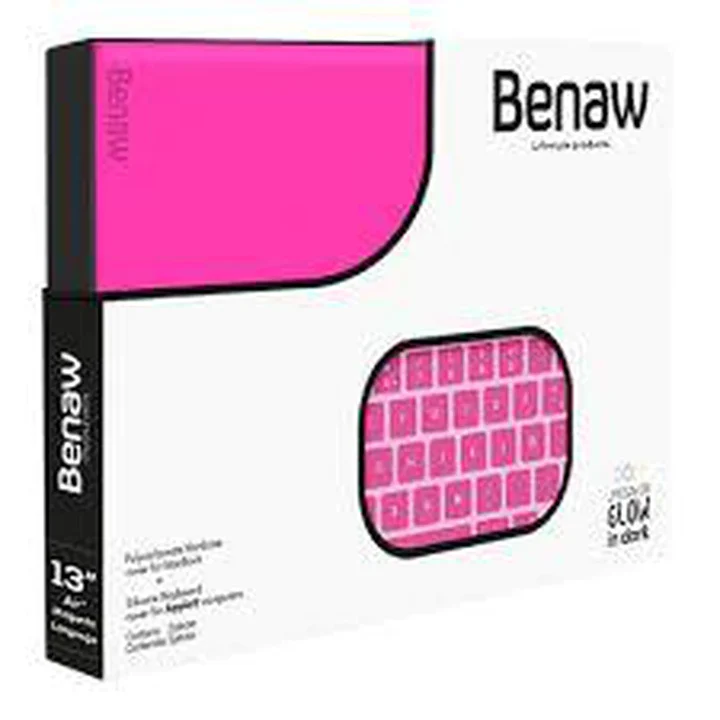 Case Rigido BENAW Resplandese en la Oscuridad Magenta Para MacBook Pro Retina 13 - Image 2