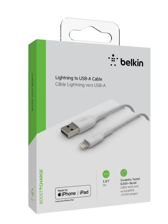 Cable Belkin USB-A a Lightning (1m) Mixit - Image 4