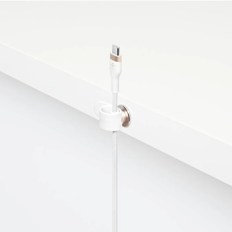 CABLE BELKIN USB-C A USB-C BOOSTCHARGE PRO FLEX 60W 1M WHITE - Image 4