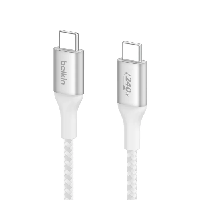 CABLE BELKIN USB-C A USB-C 240W 2M -WHT - Image 3