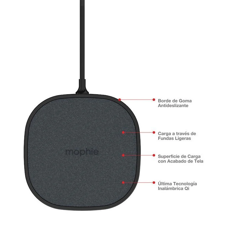 BASE CARGA MOPHIE WIRELESS PAD 15W NEG - Image 3