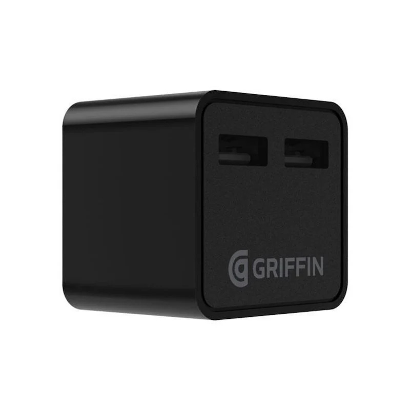 Cargador de Pared GRIFFIN POWERBLOCK Dual Universal USB-A - Negro - Image 4