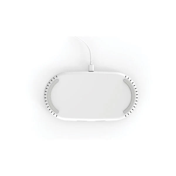 Cargador Inalámbrico Qi para el carro - Blanco - Image 2