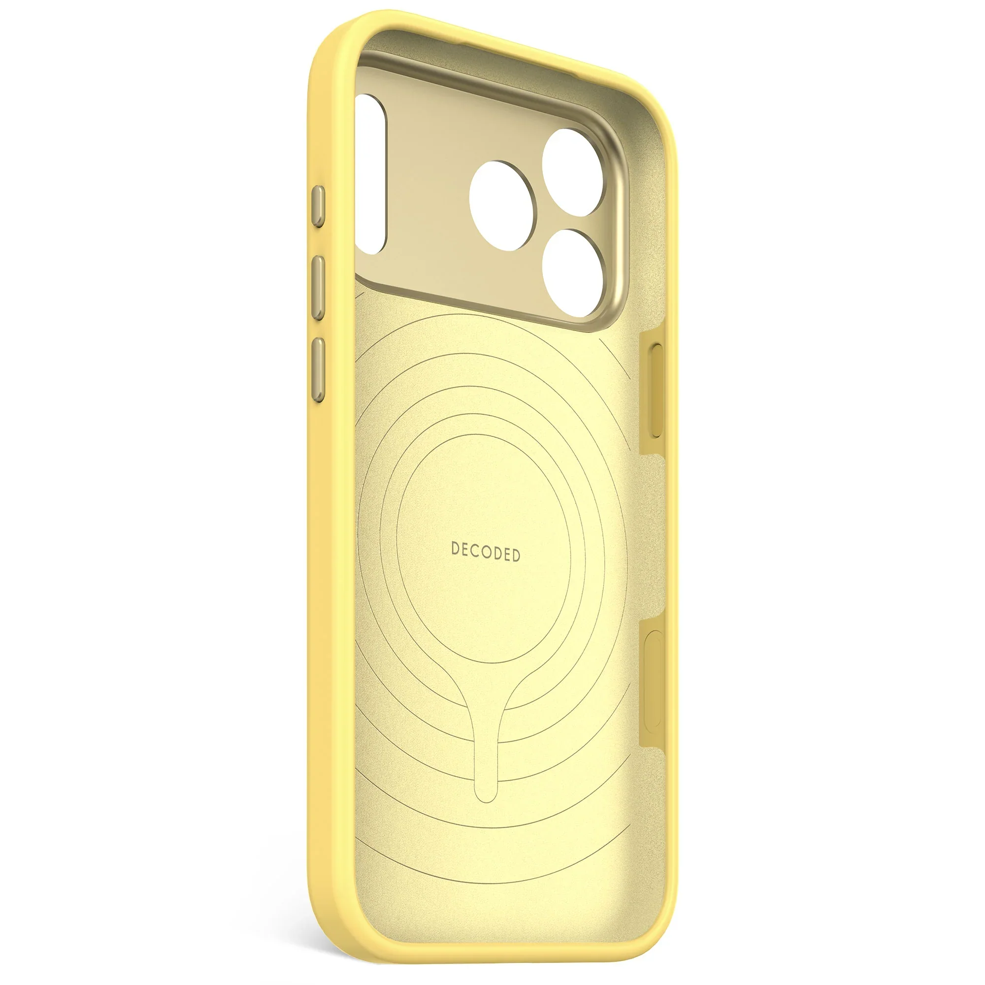 CASE DECODED SILICONE IPHONE 17 PRO MAX YUMA YELLOW - Image 2