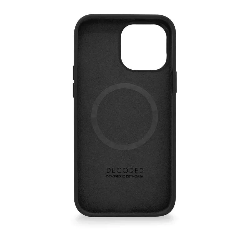 Case de Silicona DECODED BACK COVER Para iPhone 14 Pro - Charcoal - Image 3