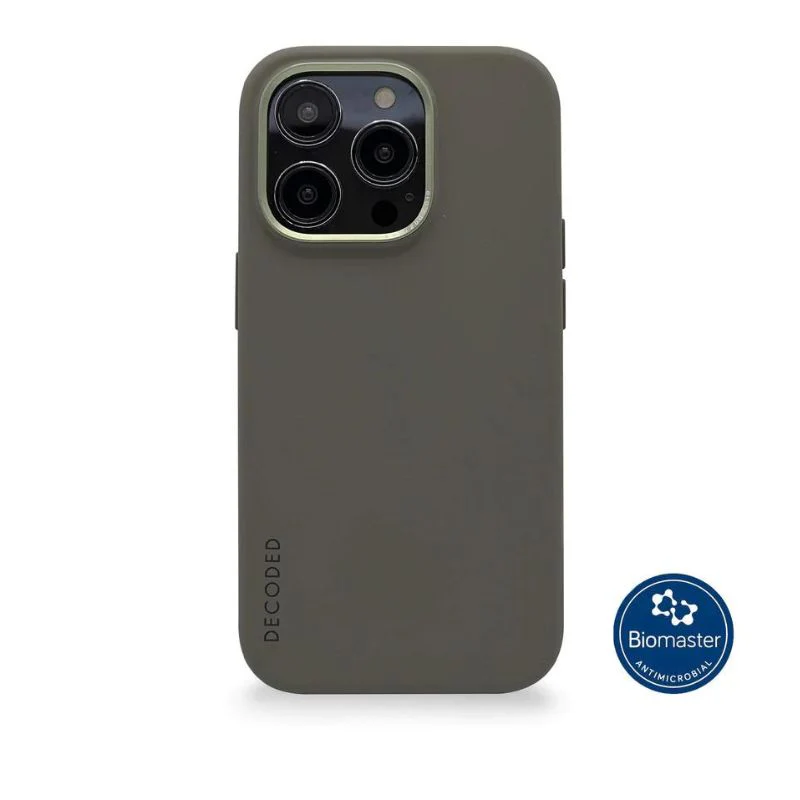 Case de Silicona MagSafe Antimicrobial Para iPhone