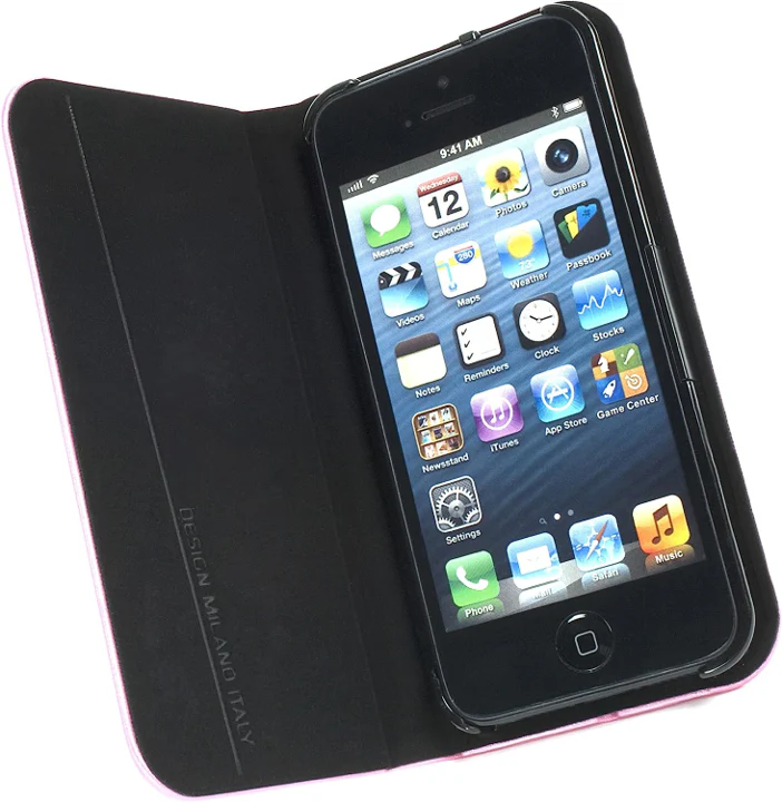 Case TUCANO Tipo Folio Para iPhone Se - Fucsia - Image 5