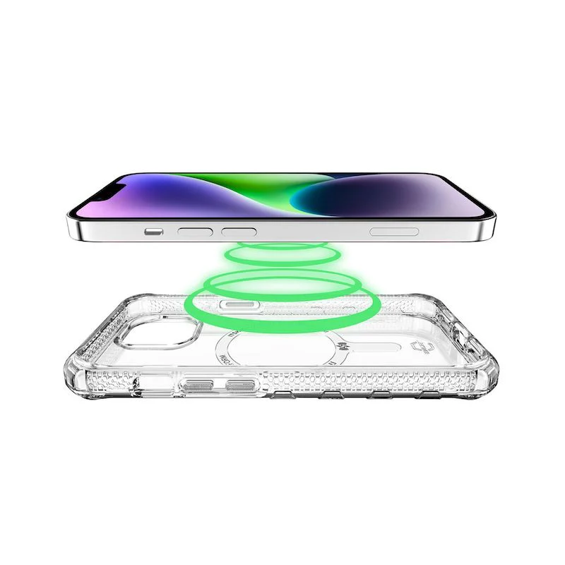 Case ITSKINS SUPREME MAGCLEAR Para iPhone 13/14 - Transparente - Image 4