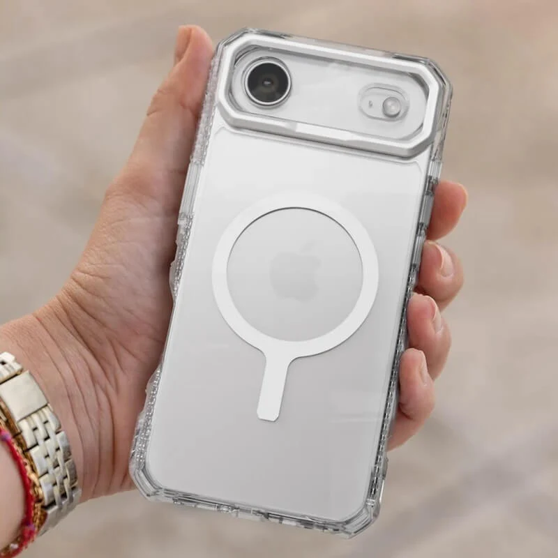 CASE ITSKINS SUPREME R CLEAR MAGSAFE IPHONE 17 AIR CLEAR/WHITE - Image 2