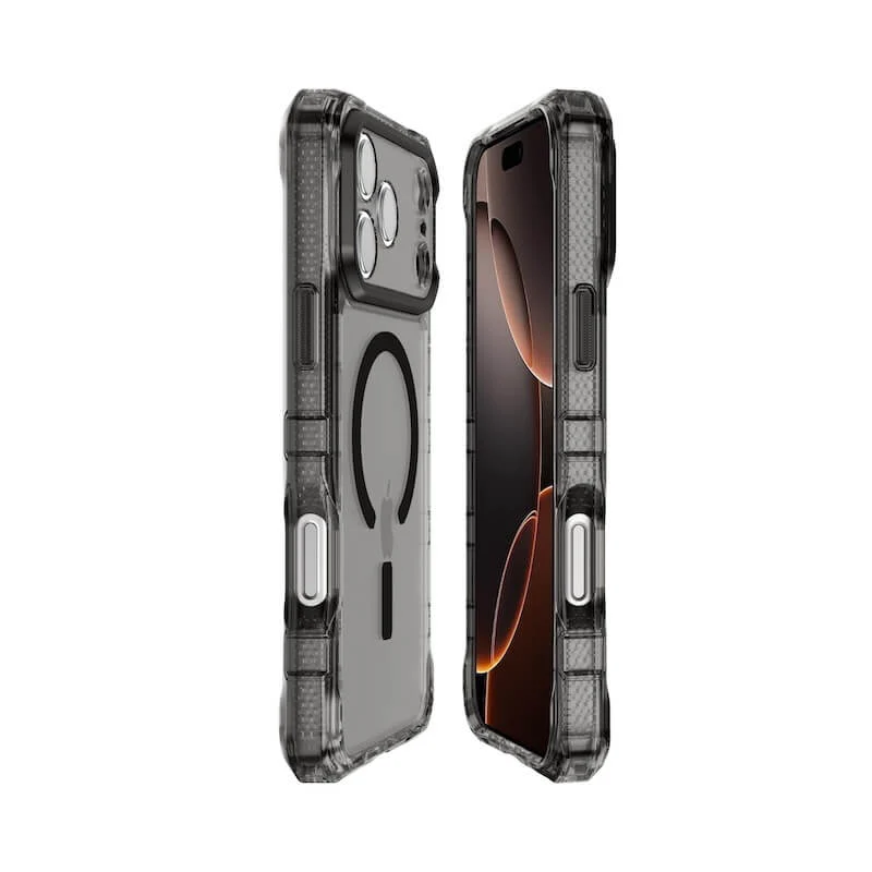 CASE ITSKINS SUPREME R CLEAR MAGSAFE IPHONE 17 PRO GRAPHITE - Image 6