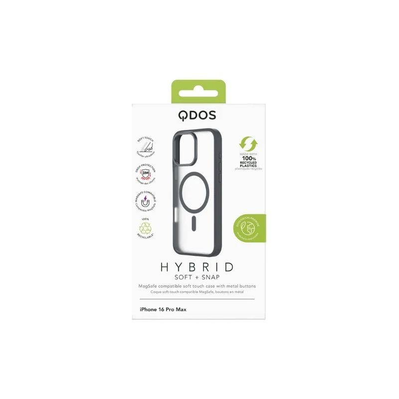 CASE QDOS HYBRID SOFT IPH 16 PM BLK - Image 4