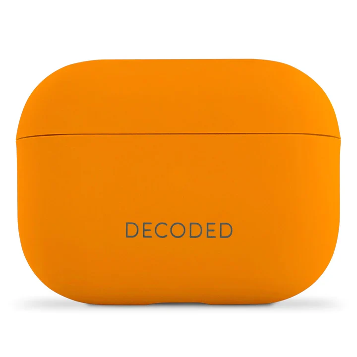 DECODED CASE EN SILICONA LIQUIDA AIRPODS PRO 2GEN /1GEN APRICOT
