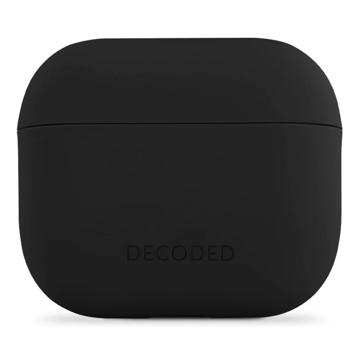 DECODED CASE EN SILICONA LIQUIDA AIRPODS 3GEN NEGRO