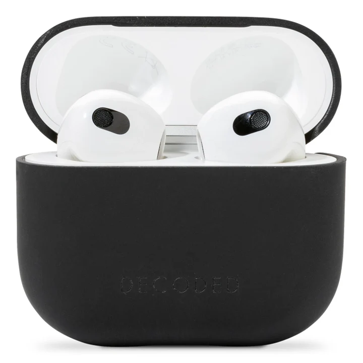 DECODED CASE EN SILICONA LIQUIDA AIRPODS 3GEN NEGRO - Image 2