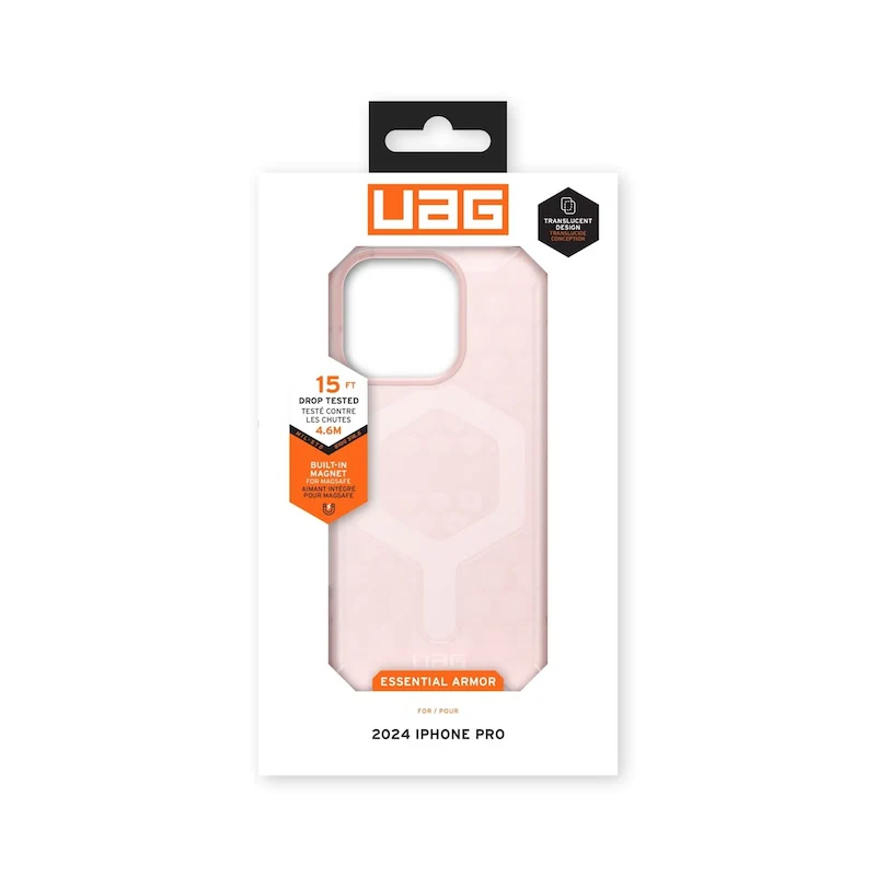 CASE UAG ESSENTIAL ARMOR IPH 16 PR PNK - Image 4