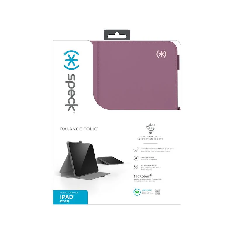 Case SPECK BALANCE Folio Para iPad 10TH - Ciruela - Image 7